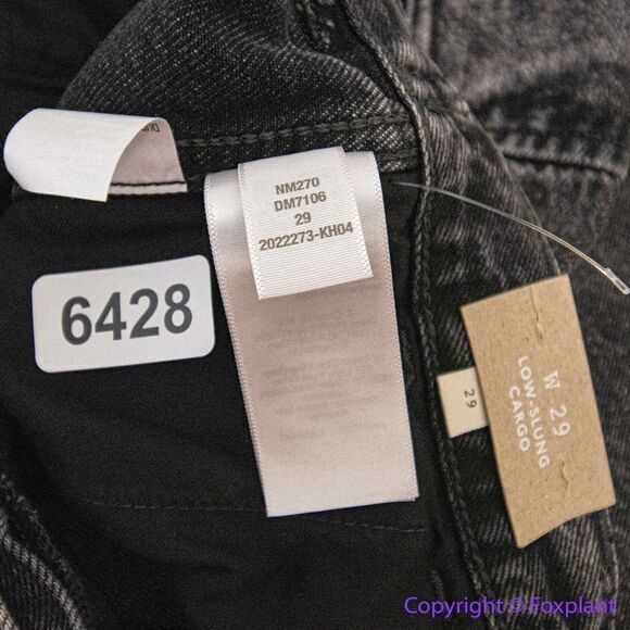 NEW Madewell Low-Slung Straight Cargo Jeans‎ in Ranney Wash, 29 - Picture 16 of 16